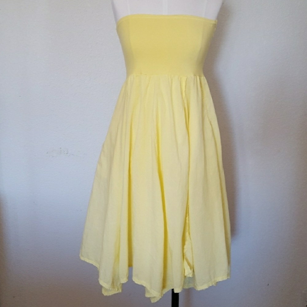 BaBa | Yellow Dress/Skirt/ Coverup | Medium